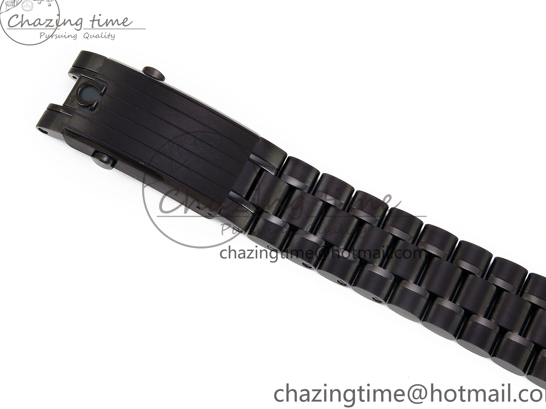 0307 Speedmaster Black Benom PVD Moon RMF Best Edition on PVD Bracelet Lemania HW WrinkleFree 7727